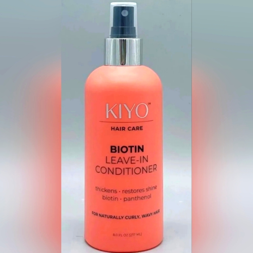 Kiyo Hair Care Biotin Leave-in Conditioner ~Thickening~ 8 fl oz New